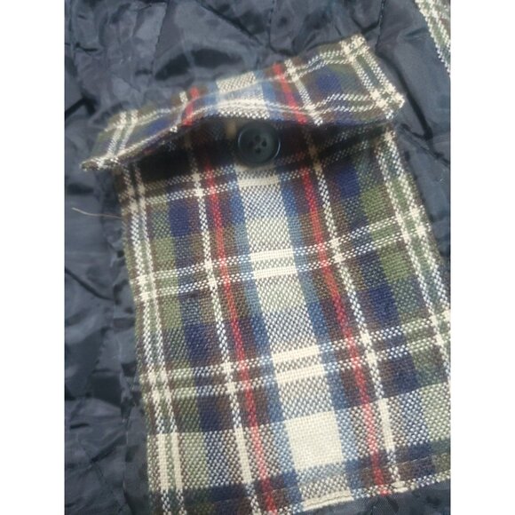 Casual Country Insulated Flannel Button Plaid Men's Size Medium - Picture 12 of 16
